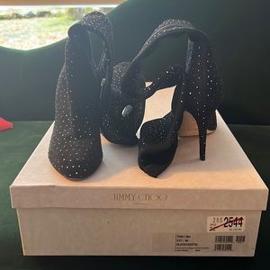 Jimmy Choo Toni stretch suede